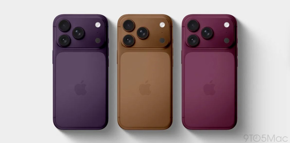 Los rumores actuales apuntan a prototipos en rojo intenso, marrón café y púrpura como posibles novedades. (9to5mac)