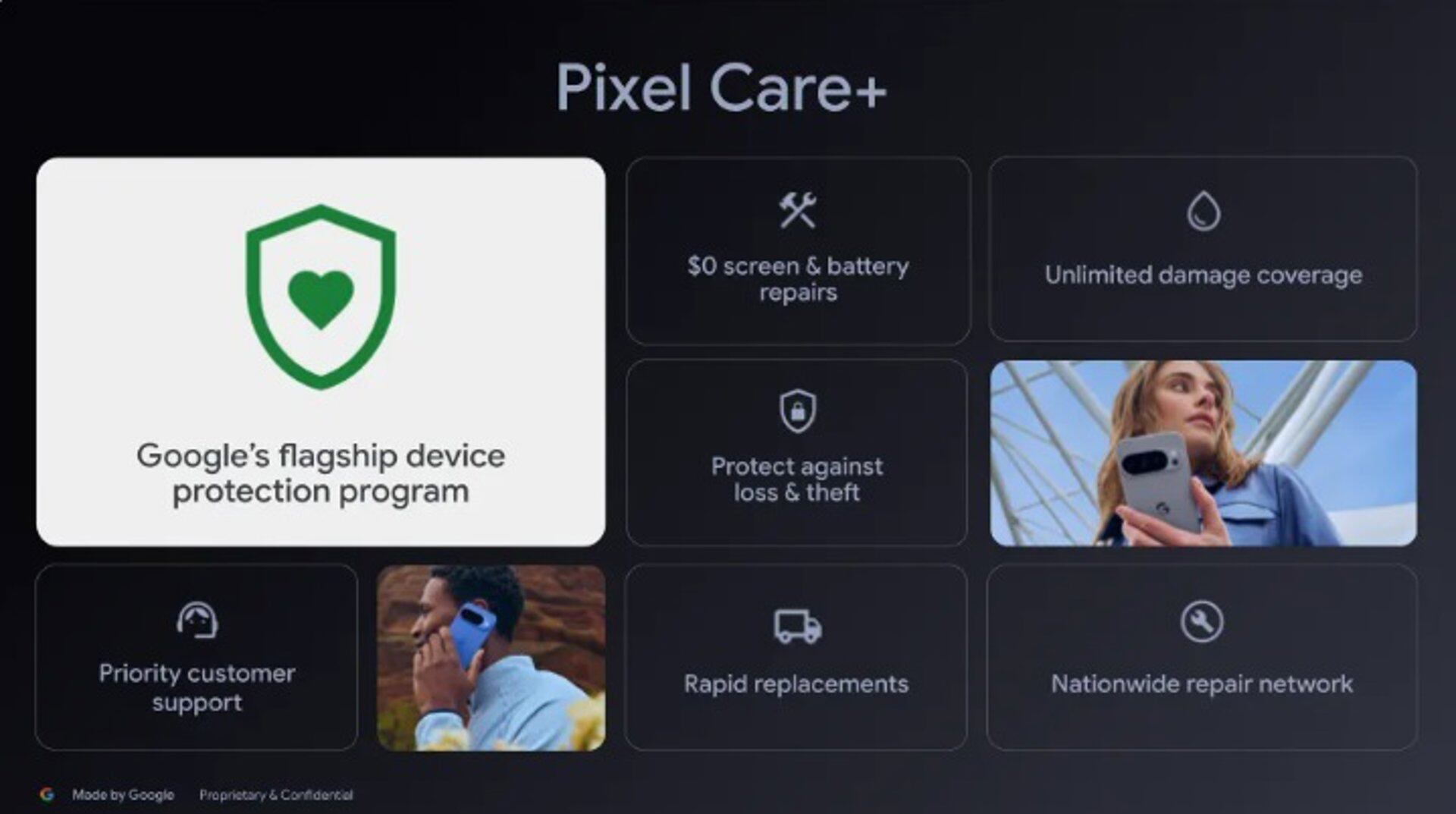 Google ha lanzado un nuevo programa para la protección de los dispositivos Pixel. (Google)