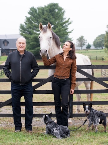 Robert Duvall y Luciana Pedraza