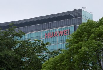 El logotipo de Huawei es
