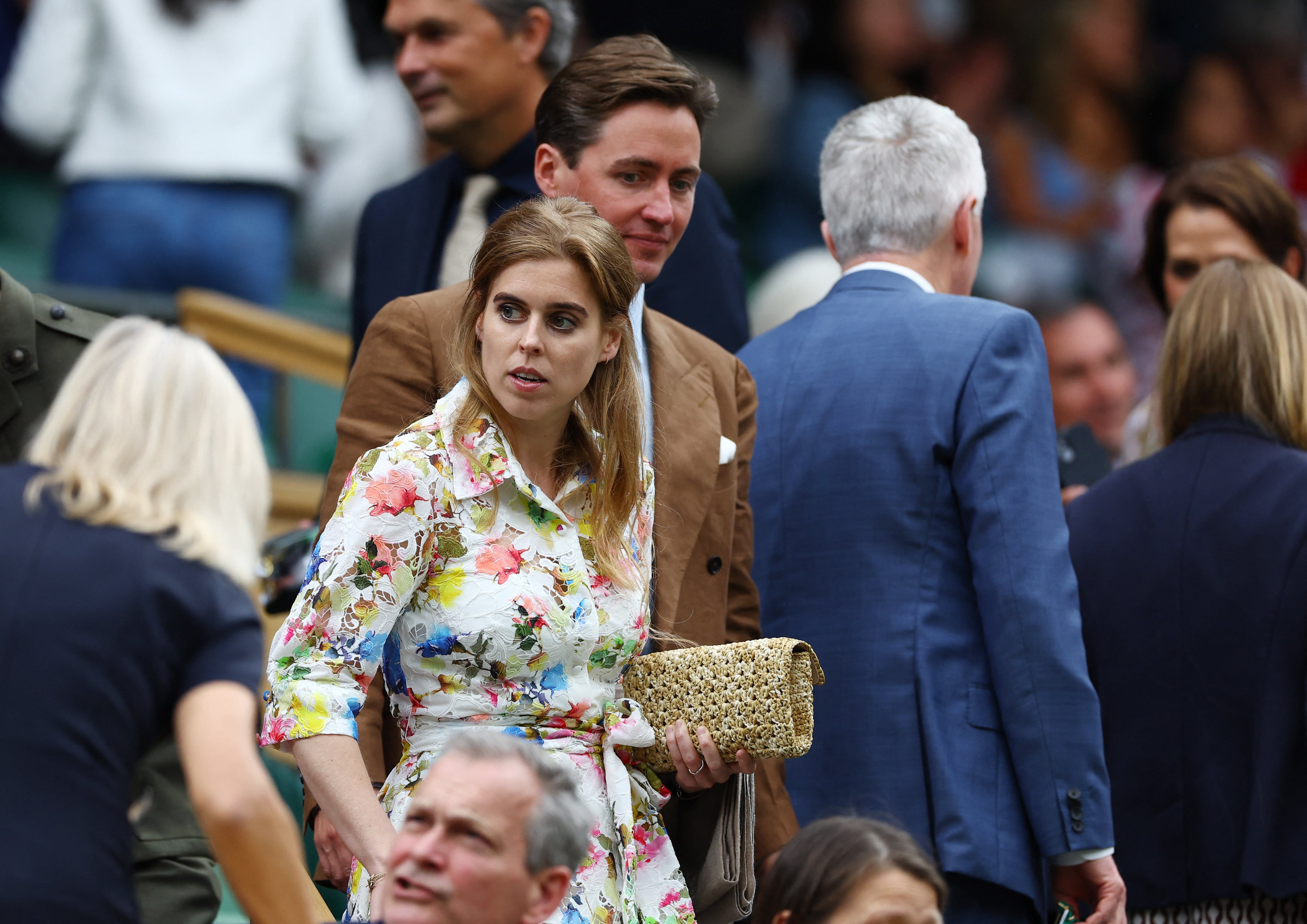 La princesa Beatriz y Edoardo Mapelli en una imagen de archivo. (REUTERS/Matthew Childs)