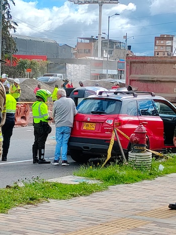 La colisión ocurrió poco antes