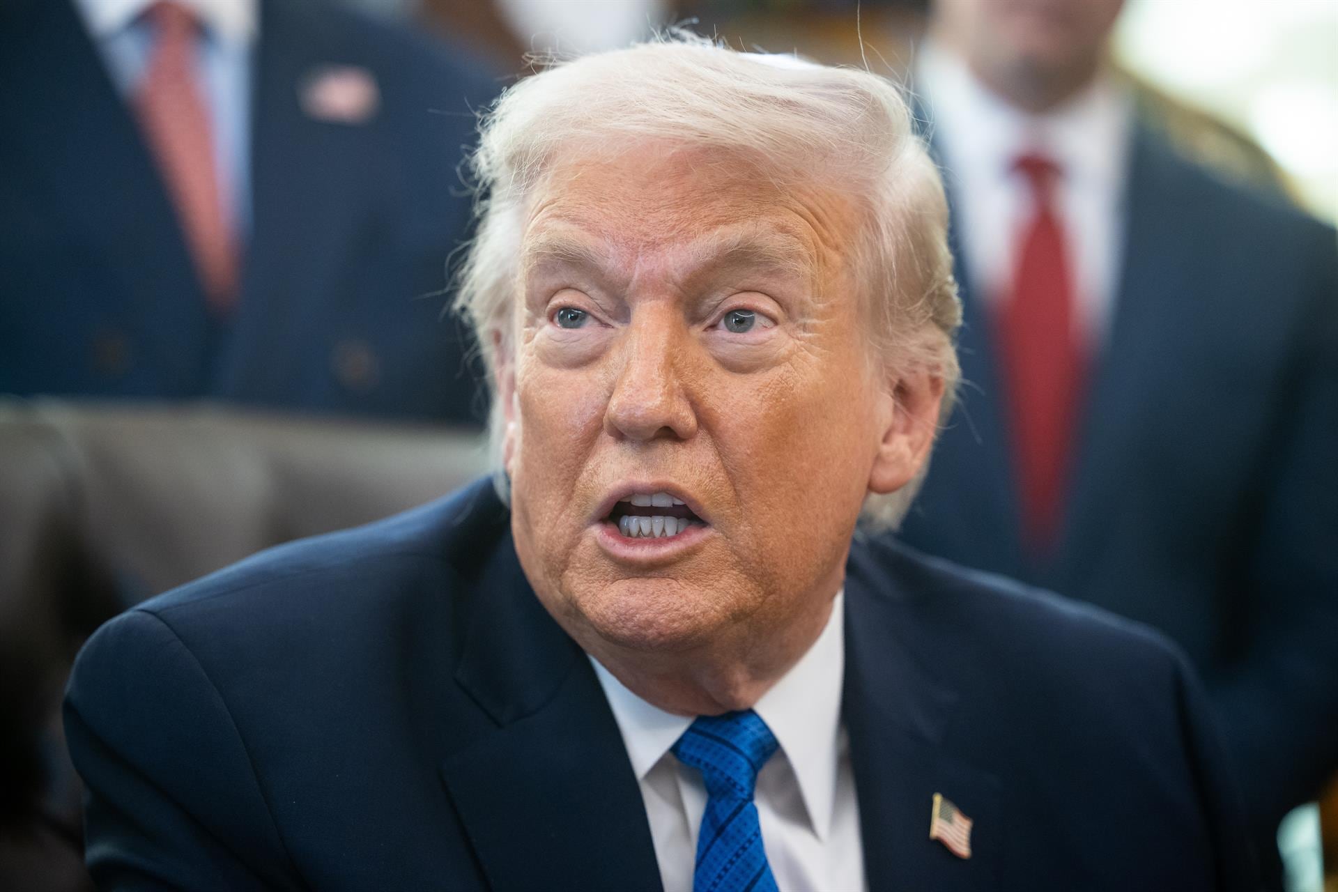 El presidente de EEUU, Donald Trump