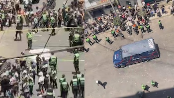 Tragedia en Gamarra a horas