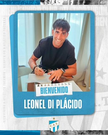 Leonel Di Plácido firmó contrato