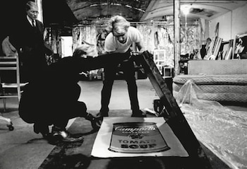 Andy Warhol en The Factory