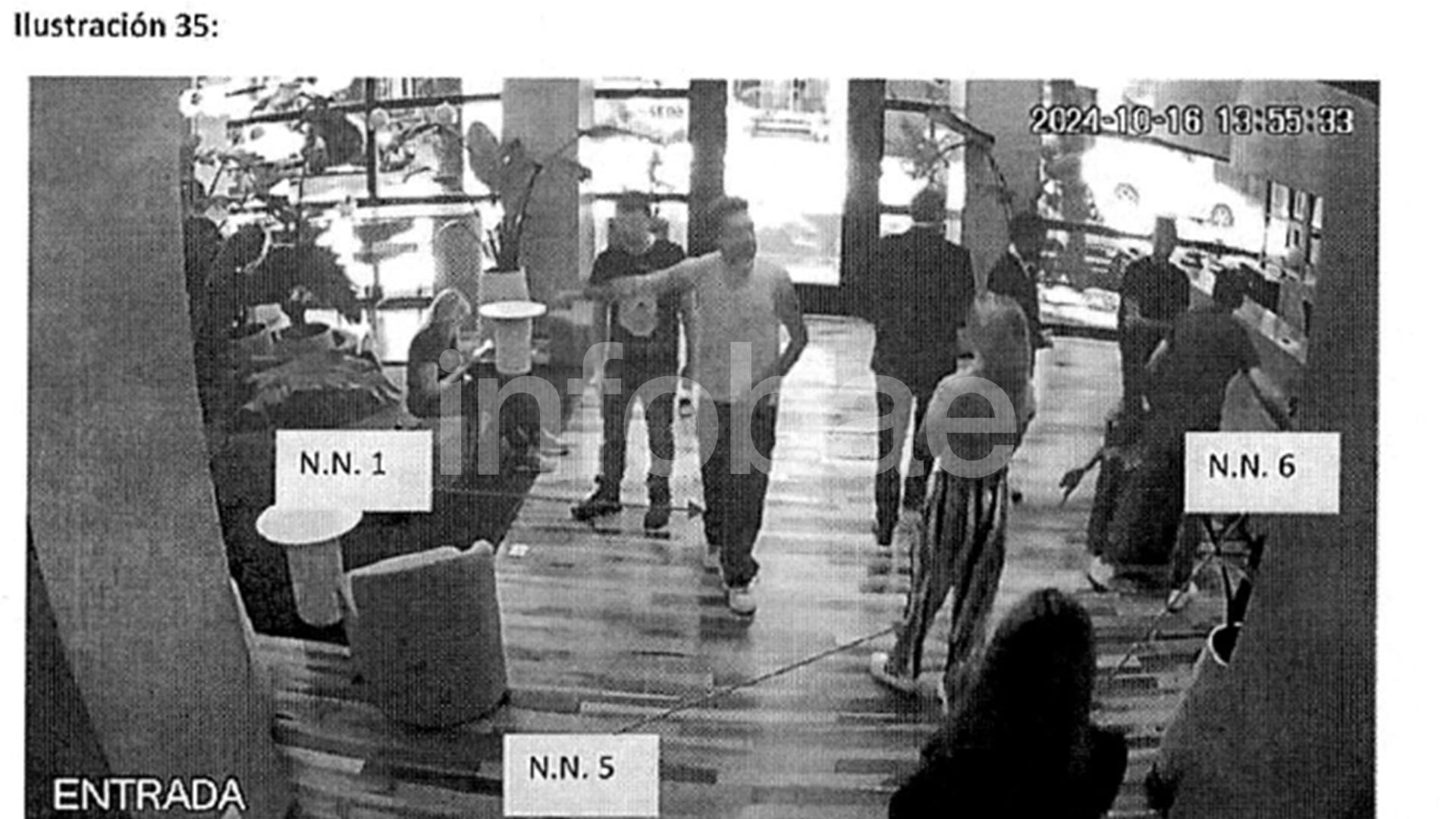 13:55: Payne discute con Aldana S. a la vista de todos en el lobby del CasaSur