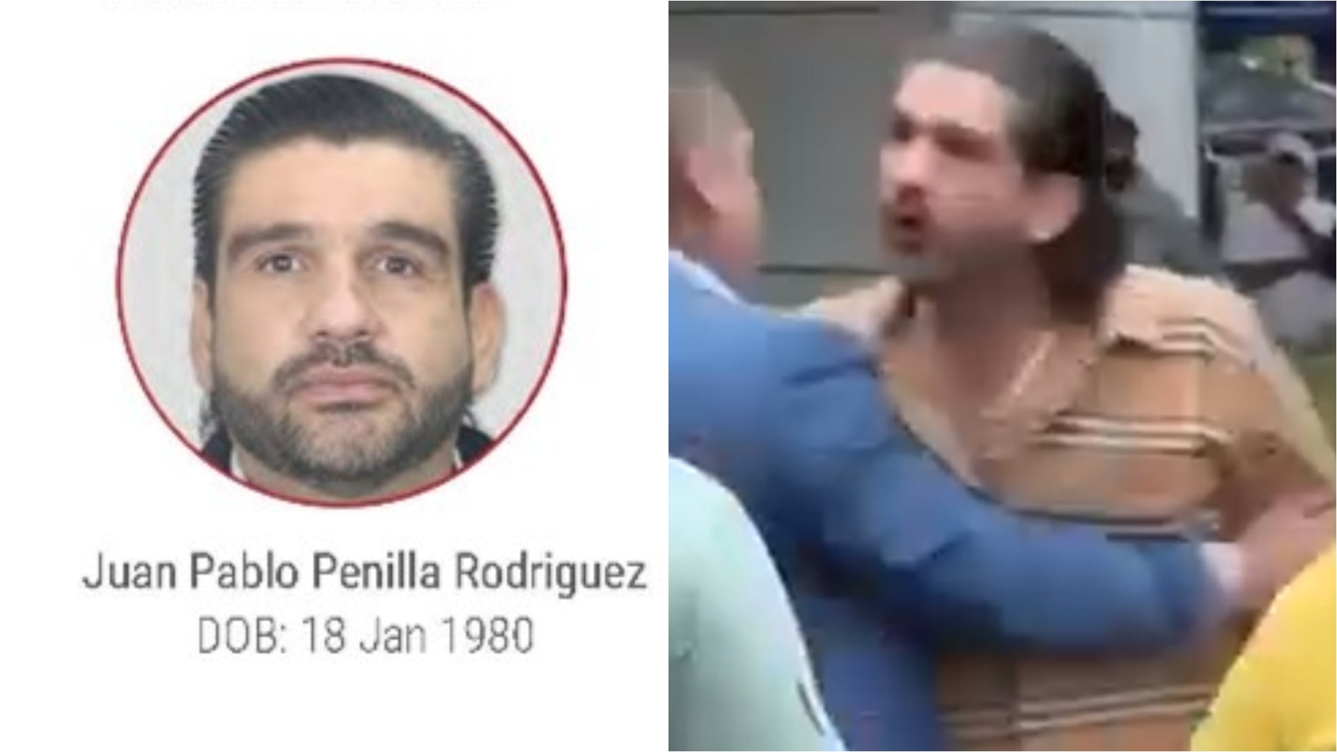 En redes sociales circuló un video en el que se observa al hombre sancionado por la OFAC discutir. Crédito: OFAC / Redes Sociales