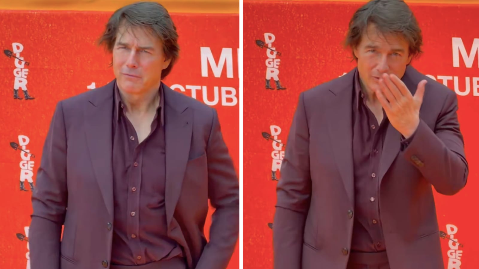 El actor vino a la orange carpet en CDMX. (captura de pantalla)