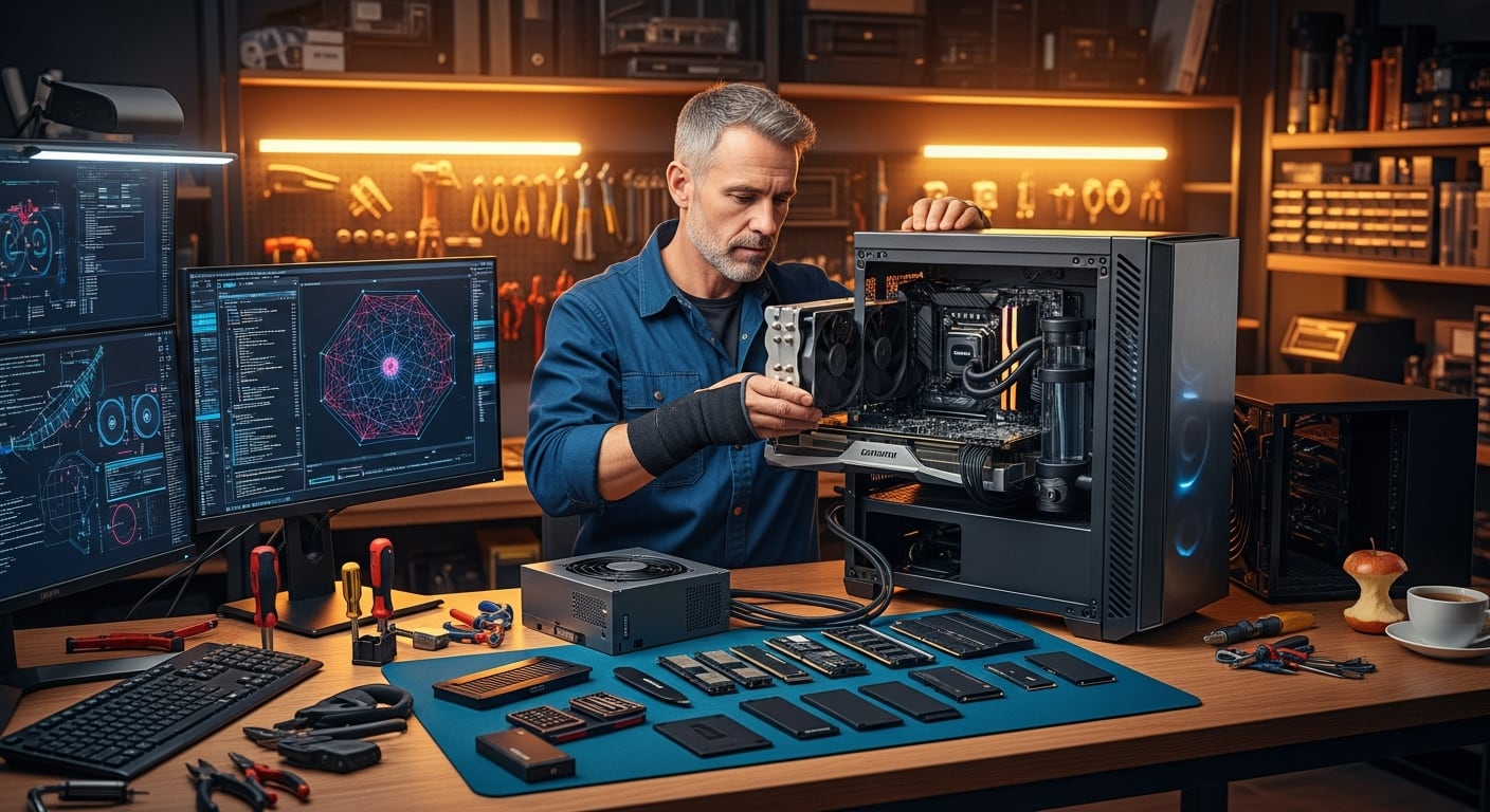 A pesar de la crisis, algunas empresas han visto crecer sus ingresos gracias a la clientela dispuesta a pagar por PCs de alto rendimiento. (Imagen ilustrativa Infobae)