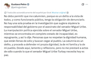 El presidente estaría descartando su