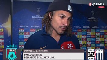 Paolo Guerrero valoró clasificación de
