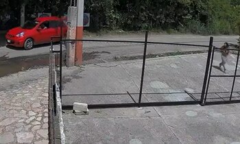 Una joven se salvó de