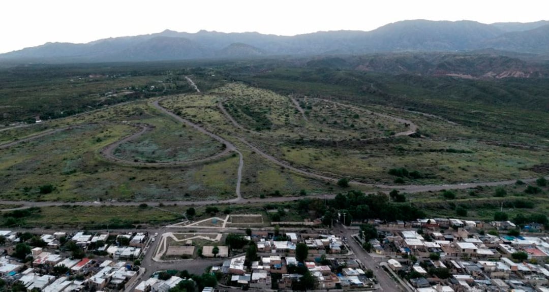 Lo que queda del autódromo y el barrio aledaño