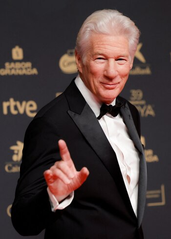 Richard Gere poses on the
