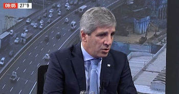 El ministro de Economía, Luis