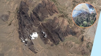 Así se ven desde el espacio las zonas afectadas por los incendios forestales en Cusco: PerúSat-1 identifica los daños causados por el fuego