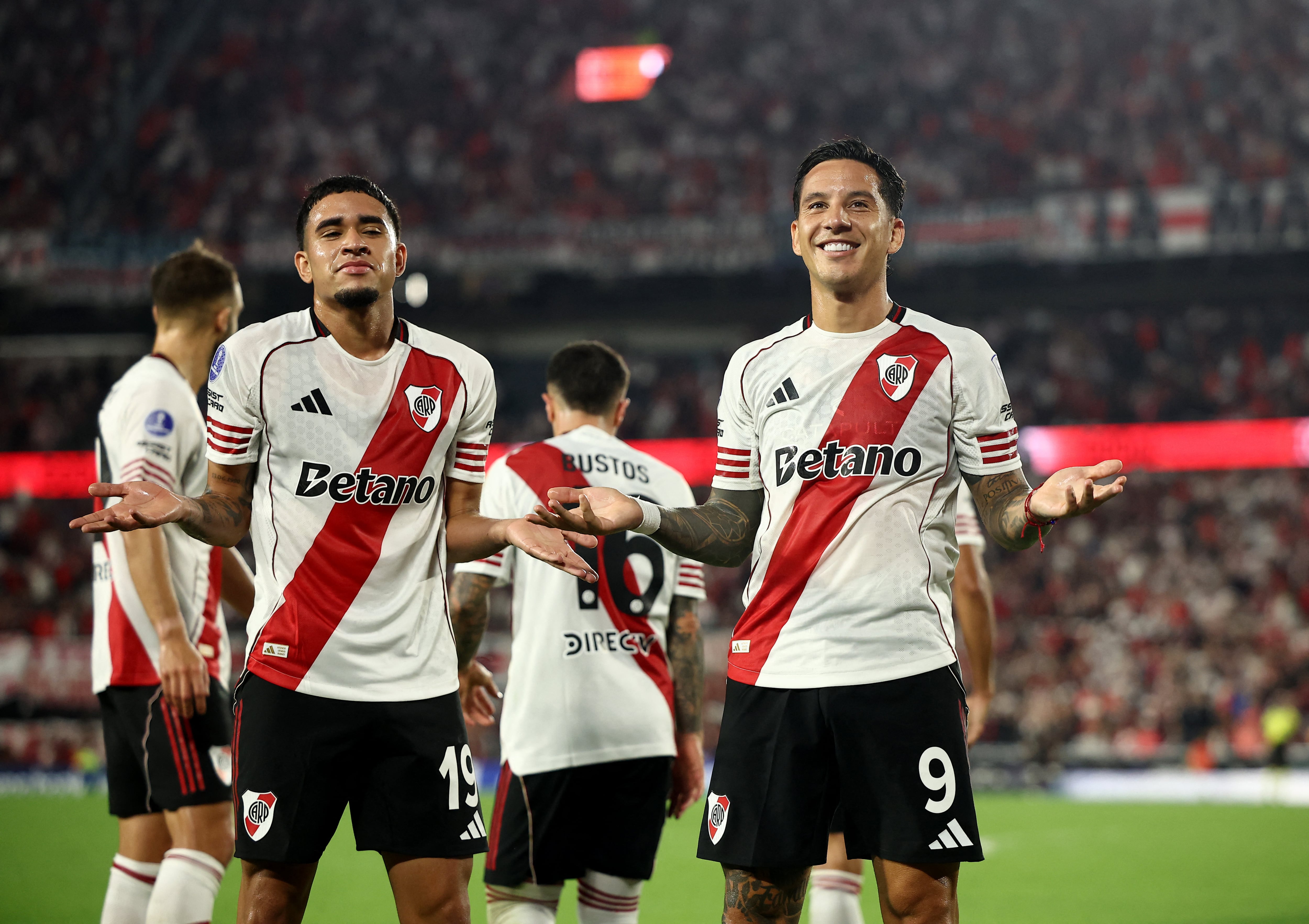 Kendry Páez convirtió solo un gol con la camiseta de River (REUTERS/Agustin Marcarian)