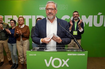 El candidato de Vox a
