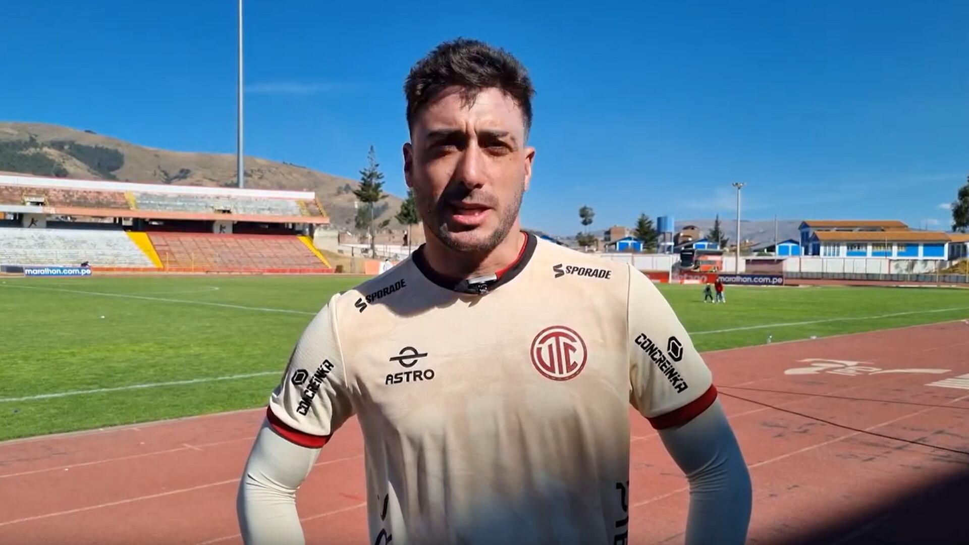 El arquero Nacho Barrios pidió disculpas tras jugar de delantero con UTC en Liga 1: “No lo olvidaré nunca, es inédito”