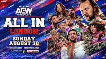 AEW All In 2026 EN VIVO: cartelera, horario y dónde ver desde México el evento en Wembley