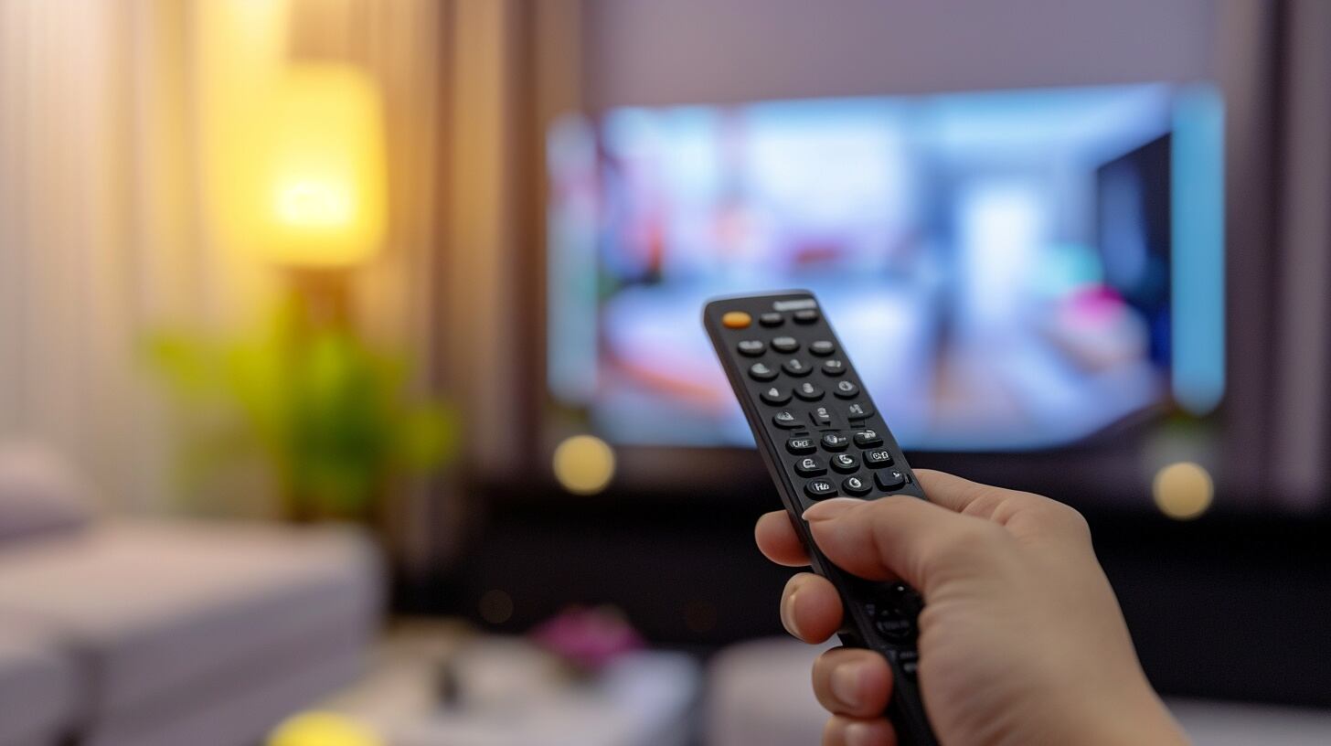 El control remoto del Fire TV Stick permite el emparejamiento automático y el manejo de funciones como volumen y encendido del televisor. (Imagen Ilustrativa Infobae)