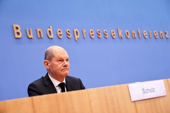 El nuevo canciller alemán, Olaf