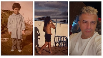 Ángel de Brito cumplió 50 años: las fotos inéditas de su infancia y la reflexión sobre el paso del tiempo