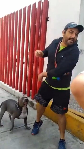 El sujeto quería entrar a