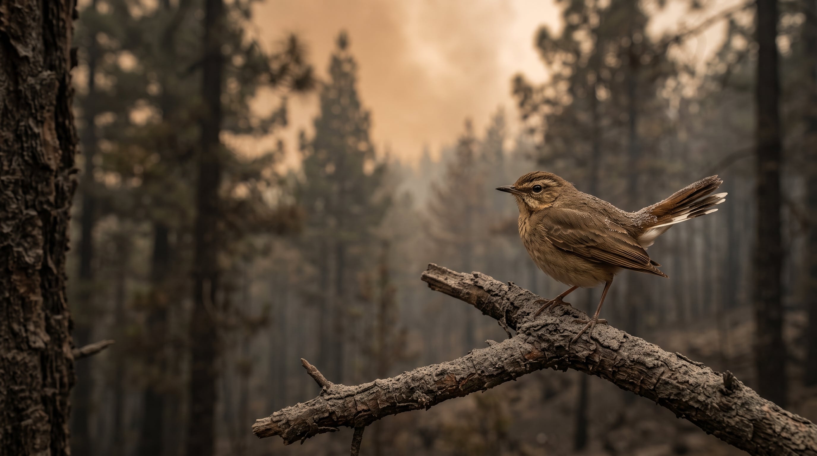 La investigación cruzó 15 años de censos de pájaros con registros de contaminación por partículas de incendios en cerca de 2.800 rutas de monitoreo entre 2008 y 2022 (Imagen Ilustrativa Infobae)