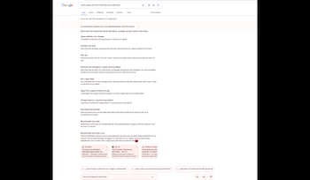 La respuesta es acompañada de