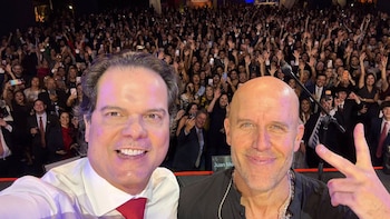Gian Marco cantó en la embajada de Estados Unidos en Perú por el 250 aniversario de independencia