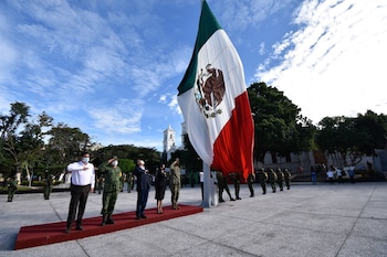 El Himno Nacional se entona