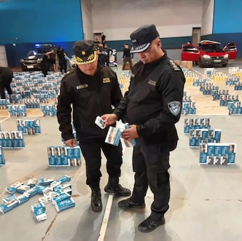 Los operativos se montaron en Montecarlo y Bernardo de Yrigoyen (Policía de Misiones)