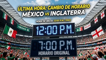 Partido México vs Inglaterra cambia de horario: estas son las modificaciones para el partido de Octavos de Final del Mundial 2026