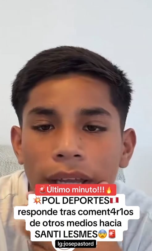 Pol Deportes le da su respaldo a Santi Lesmes en medio de críticas: “Dios me puso a una buena persona”