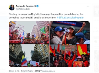 Armando Benedetti, ministro del Interior,