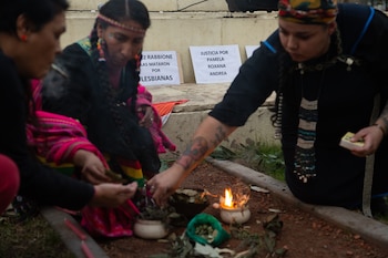 Movilización en Barracas a un