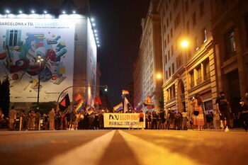 Protesta en contra de la