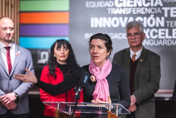 La vocera de Gobierno, Aisén