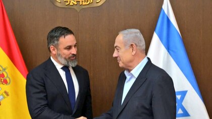 Abascal viaja a Israel para reunirse con Netanyahu y rechazar el reconocimiento del Estado palestino del Gobierno