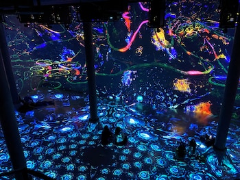 Una obra con fractales de