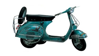 Vespa intervenida por Salvador Dalí