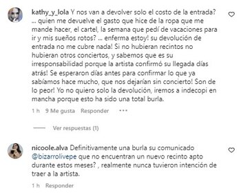 Usuarios molestos con la cancelación