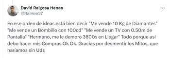 David Raigosa Henao, usuario de