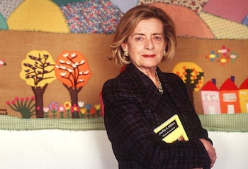 Josefina Aldecoa en el colegio