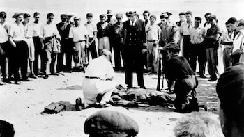 El momento del hallazgo del