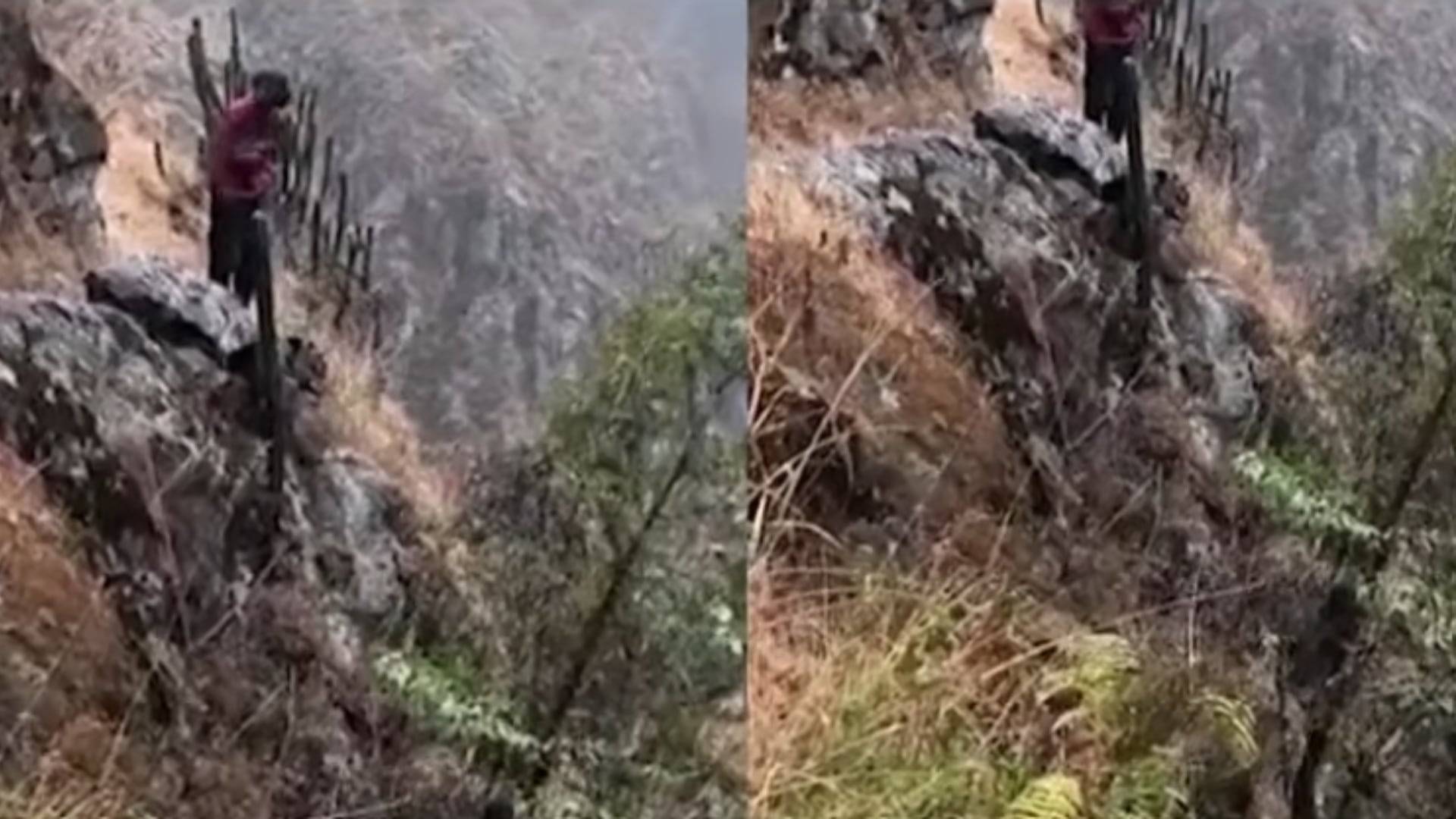 Rescatan a estudiante de San Marcos luego de caer a una quebrada en Huarochirí