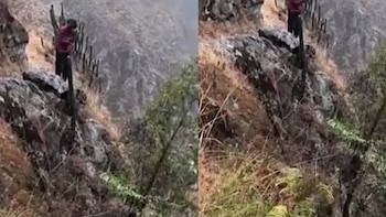 Rescatan a estudiante de San Marcos luego de caer a una quebrada en Huarochirí