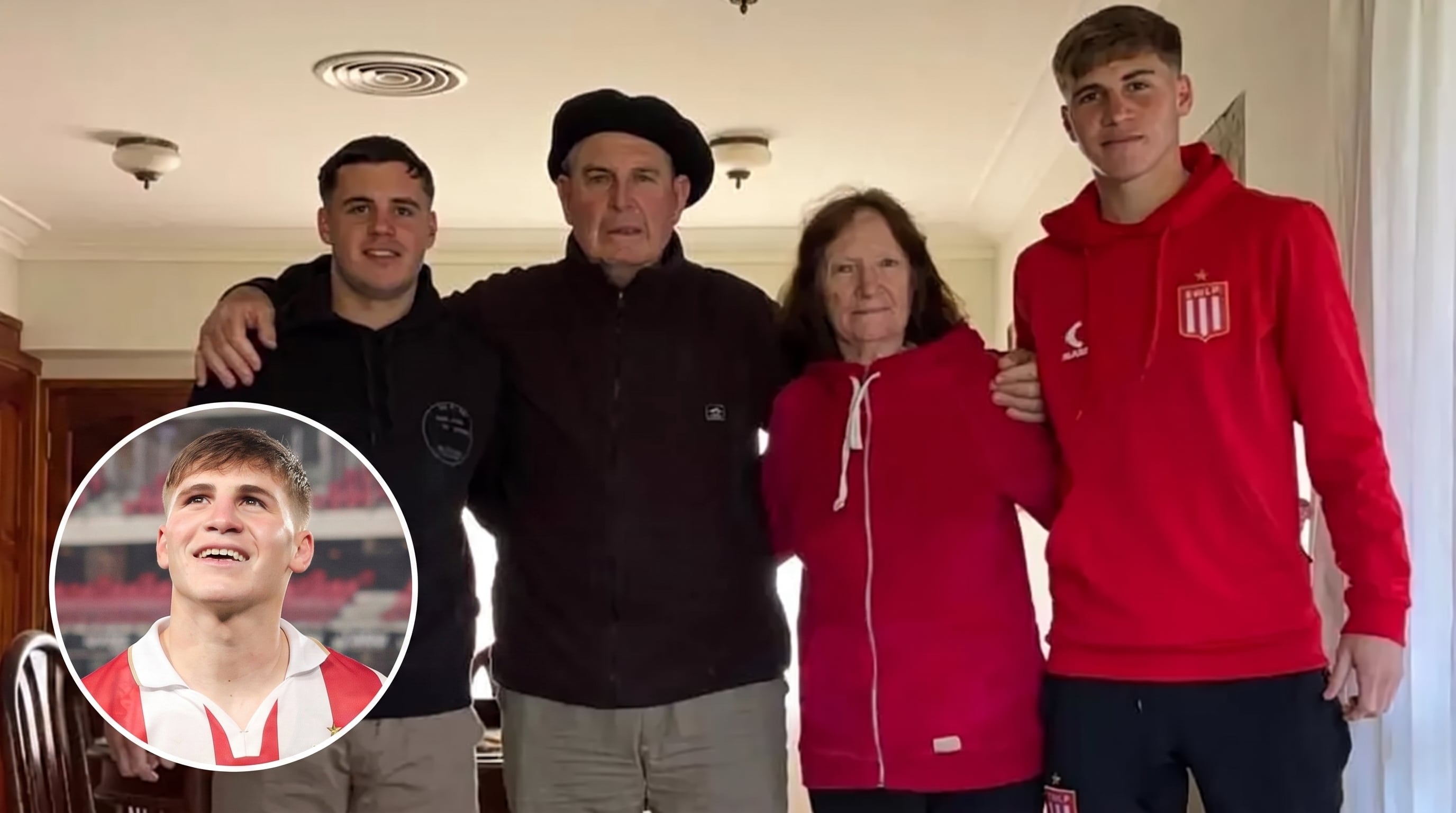 La impactante historia familiar de Mikel Amondarain, la joya que se convirtió en una de las ventas más caras de Estudiantes